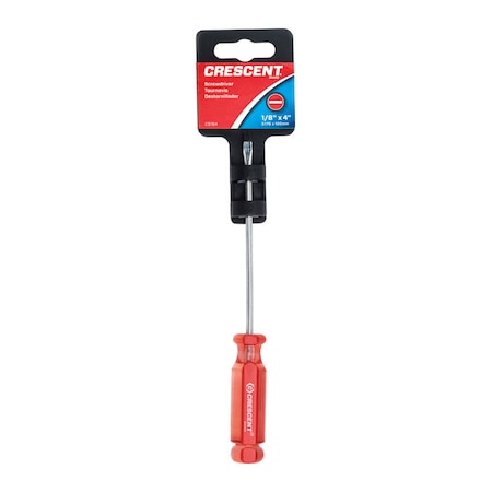 Crescent SCREWDRIVER SLOT 1/8"X4" CS184